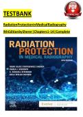 Radiation Protection in Medical Radiography&comma; 8th Edition &ndash; Sherer &vert; Complete Test Bank with Answers&NewLine;