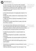 NSG 5442 Exam 2 Actual Questions and Answers with Complete Solutions &vert; New 202627 &vert; 100&percnt; Correct &vert; South College