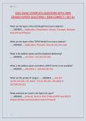 GSEC EXAM &vert;COMPLETE QUESTIONS WITH 100&percnt; &NewLine;GRADED EXPERT SOLUTIONS &vert; 100&percnt; CORRECT &vert; GET A&plus;