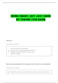 WPC 480 CHAPTER 1 QUESTIONS AND CORRECT ANSWERS