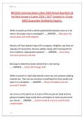 MCOLES Licensing Exam Latest 2026 Actual Questions & &NewLine;Verified Answers &lpar;Latest 2026 &sol; 2027 Update&rpar; A&plus; Grade &NewLine;100&percnt; Guarantee Verified by Experts&period;