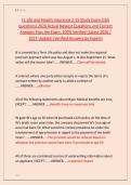 FL Life and Health Insurance 2-15 Study Exam &lpar;165 &NewLine;questions&rpar; 2026 Actual Newest Questions and Correct &NewLine;Answers Pass the Exam&comma; 100&percnt; Verified &lpar;Latest 2026 &sol; &NewLine;2027 Update&rpar; &lpar;Verified Answers by Expert&rpar; 