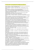 MCB 450 BUNDLED QUESTIONS ANSWERED CORRECTLY LATEST UPDATE 2026&sol;2027