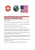 OSHA BASIC ORIENTATION PLUS 2026 EXAM SET QUESTIONS AND ANSWERS SURE