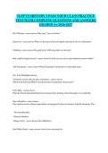 CLEP US HISTORY 1 PASS YOUR CLASS PRACTICE TEST WITH COMPLETE QUESTIONS AND ANSWERS GRADED A&plus; 2026-2027&NewLine;