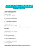 CLEP HISTORY OF THE UNITED STATES II&semi; 1865 TO PRESENT EXAM WITH COMPLETE QUESTIONS AND ANSWERS GRADED A&plus;&NewLine;