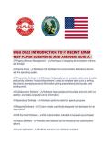 WGU D322 INTRODUCTION TO IT RECENT EXAM TEST PAPER QUESTIONS AND ANSWERS SURE