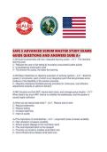 SAFE 5 ADVANCED SCRUM MASTER STUDY EXAMS GUIDE QUESTIONS AND ANSWERS SURE A&period;pdf