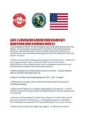 SAFE 5 ADVANCED SCRUM CORE EXAMS SET QUESTIONS AND ANSWERS SURE A&period;pdf