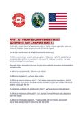 APHY 101 UPDATED COMPREHENSIVE SET QUESTIONS AND ANSWERS SURE A&period;pdf