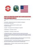 APHY 101 UPDATED EXAMS TEST PAPER QUESTIONS AND ANSWERS SURE A&period;pdf