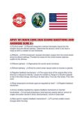 APHY 101 MAIN CORE 2026 EXAMS QUESTIONS AND ANSWERS SURE A&period;pdf