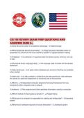 CIS 105 REVIEW EXAM PREP QUESTIONS AND ANSWERS SURE A&period;pdf