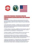 CANFITPRO PERSONAL TRAINING UPDATED COMPREHENSIVE EXAM QUESTIONS AND ANSWERS SURE A&period;pdf&NewLine;&NewLine;