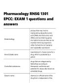RNSG 1301 &vert; Chapter 1&colon; Introduction to Drugs &vert;  questions and answers