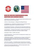 ECON 202 UPDATED COMPREHENSIVE EXAM QUESTIONS AND ANSWERS SURE A&period;pdf