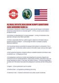 NJ REAL ESTATE 2026 EXAM SCRIPT QUESTIONS AND ANSWERS SURE A&period;pdf