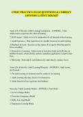 CFDIC PRACTICE EXAM QUESTIONS & CORRECT ANSWERS LATEST 2026&sol;2027 