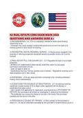 NJ REAL ESTATE CORE EXAM MAIN 2026 QUESTIONS AND ANSWERS SURE A&period;pdf