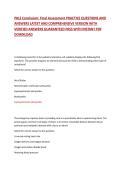 PALS Conclusion Final Assessment &ndash; Pediatric Advanced Life Support Practice Questions&comma; Comprehensive Q&A Pack&comma; Latest Version &lpar;Exam Preparation Material&rpar;