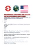 AIPMM PRODUCT MANAGEMENT CORE MAIN 2026 PREP QUESTIONS AND ANSWERS SURE A&period;pdf