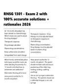 RSNG 1301 EXAMS COMPILATION BUNDLE 
