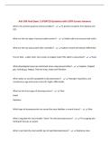 Avit 309 Final Exam &vert; UPDATED Questions with 100&percnt; Correct Answers&NewLine;