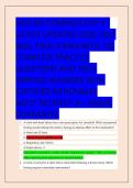 HESI RN COMPASS EXIT V1 LATEST UPDATED 2026-2027 REAL FINAL EXAM WITH 100 COMPLETE PRACTICE QUESTIONS AND 100&percnt; VERIFIED ANSWERS WITH CERTIFIED RATIONALES MOST RECENT&excl;&excl;&excl; A&plus; GRADE GUARANTEE