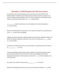 BCIS Module 7 &vert; UPDATED Questions with 100&percnt; Correct Answers&NewLine;