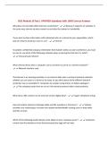 BCIS Module 10 Test &vert; UPDATED Questions with 100&percnt; Correct Answers&NewLine;