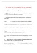 BCIS 2610 Exam 1 UNT &vert; UPDATED Questions with 100&percnt; Correct Answers&NewLine;
