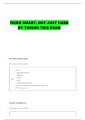 NURS 480 EXAM 2 QUESTIONS AND CORRECT ANSWERS