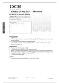 GCSE &lpar;9&ndash;1&rpar; Ancient History&NewLine;J198&sol;02 Rome and its neighbours