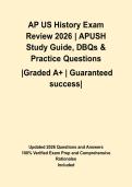 AP US History Exam Review 2026 &vert; APUSH Study Guide&comma; DBQs & Practice Questions