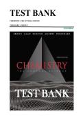 test bank of Chemistry&colon; The Central Science&comma; 12e &lpar;Brown et al&period;&rpar; covering all chapters and topics questions and verified answers