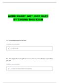 HSV 4800 QUIZ 8 QUESTIONS AND CORRECT ANSWERS