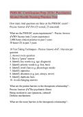 PMH-BC Certification Prep 2026 &vert; Psychiatric-Mental Health Nursing Practice Test