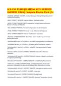 ACG CXA EXAM QUESTIONS WITH VERIFIED&NewLine;ANSWERS 2026 &vert; Complete Review Pack &vert; A&plus;