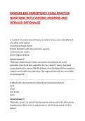 BAYCARE EKG COMPETENCY EXAM PRACTICE QUESTIONS WITH VERIFIED ANSWERS AND DETAILED RATIONALES