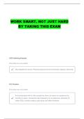 NSG 119 EXAM ONE QUESTIONS AND CORRECT ANSWERS