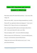 Patho&colon; HIV Questions and Answers&NewLine;Graded A&plus; 2026 Exam