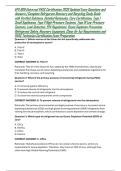 EPA 608 Universal HVAC Certification 2026 Updated Exam Questions and Answers &vert; Complete Refrigerant Recovery and Recycling Study Guide with Verified Solutions&comma; Detailed Rationales&comma; Core Certification&comma; Type I Small Appliances&comma; Type II High-Pressure Systems