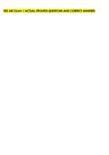 HES 345 Exam 1 ACTUAL UPDATED QUESTIONS AND CORRECT ANSWERS &NewLine;