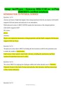 Integrated Physical Sciences WGU C165 Exam Prep 2026&sol;2027 &vert; Verified Solutions