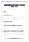 ATI TEAS NURSING ENTRANCE ENGLISH EXAM &vert; QUESTIONS AND VERIFIED ANSWERS&vert;GRADED A&plus;&vert;PASS FIRST ATTEMPT&vert;NEWEST 2026&sol;2027 UPDATE&excl;&excl;&excl;&excl;