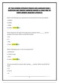 ATI TEAS NURSING ENTRANCE ENGLISH AND LANGUAGE EXAM &vert; QUESTIONS AND VERIFIED ANSWERS&vert;GRADED A&plus;&vert;PASS FIRST ATTEMPT&vert;NEWEST 2026&sol;2027 UPDATE&excl;&excl;&excl;&excl;