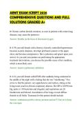 AEMT EXAM SCRIPT 2026 &NewLine;COMPREHENSIVE QUESTIONS AND FULL &NewLine;SOLUTIONS GRADED A&plus;