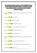 TEAS NURSING ENTRANCE EXAM &lpar;ALL IN ONE-MATHEMATICS&comma;ENGLISH AND LANGUAGE&comma;READING&comma;SCIENCE&rpar; &vert; QUESTIONS AND VERIFIED ANSWERS&vert;GRADED A&plus;&vert;PASS FIRST ATTEMPT&vert;NEWEST 2026&sol;2027 UPDATE&excl;&excl;&excl;&excl;