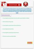 Accounting Information Systems&colon; Controls and Processes &lpar;3rd Edition&rpar; &ndash; Comprehensive Study Notes & Revision Guide &lpar;Turner&comma; Weickgenannt & Copeland&rpar;