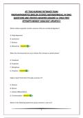 ATI TEAS NURSING ENTRANCE EXAM PREP&lpar;MATHEMATICS&comma;ENGLISH&comma;SCIENCE&comma;A&P&comma;READING&rpar;ALL IN ONE&vert; QUESTIONS AND VERIFIED ANSWERS&vert;GRADED A&plus;&vert;PASS FIRST ATTEMPT&vert;NEWEST 2026&sol;2027 UPDATE&excl;&excl;&excl;&excl;